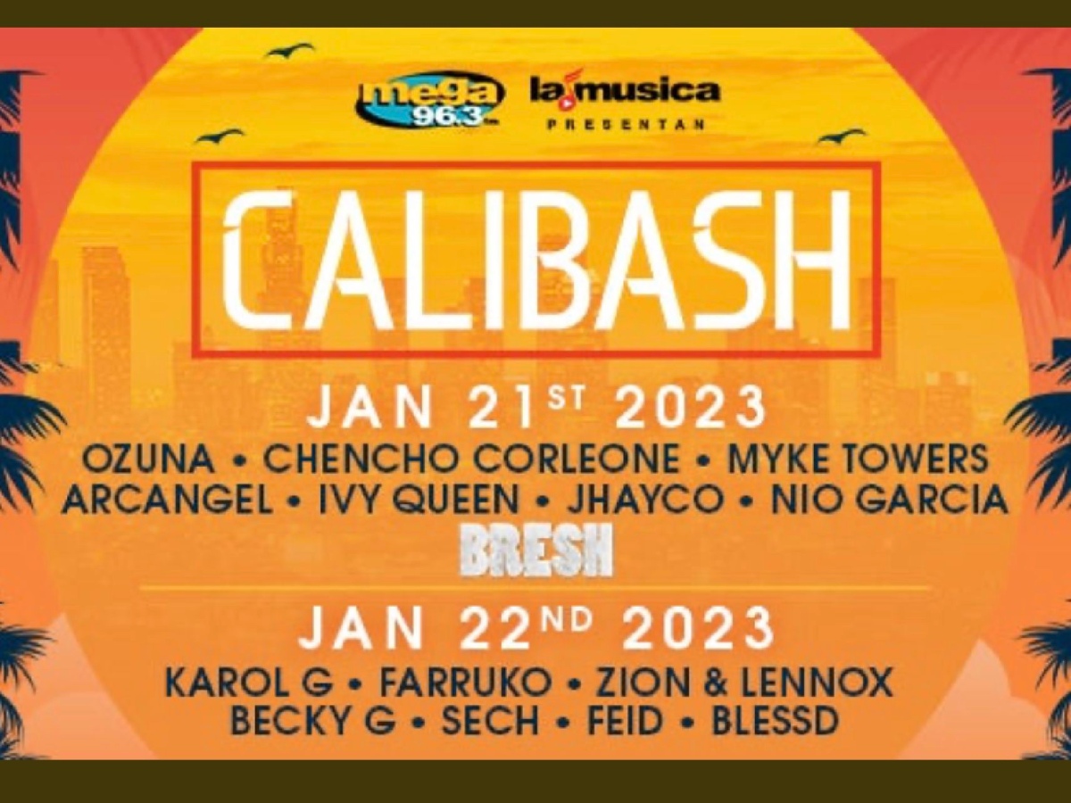 Calibash , el festival más grande de Los Ángeles llega con un cartel imperdible